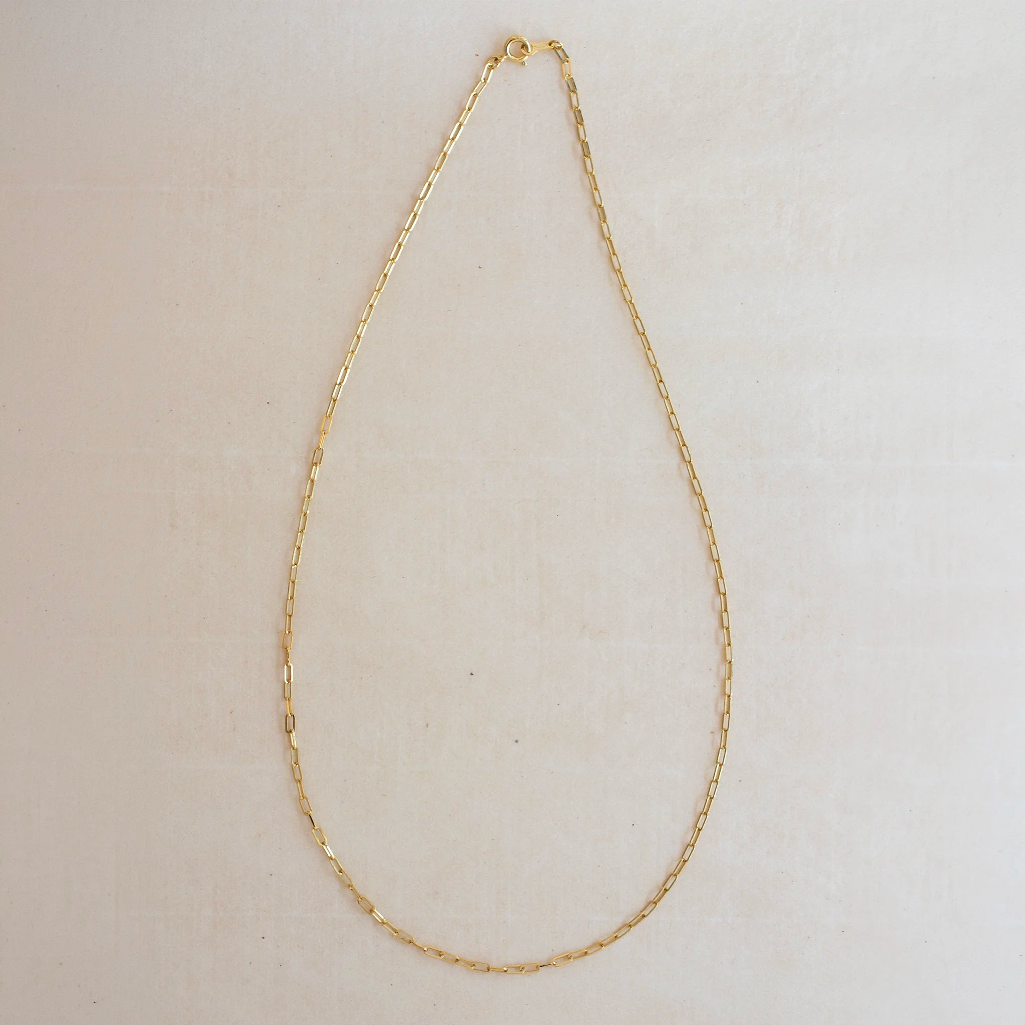 ケーブルチェーンネックレス（45cm）