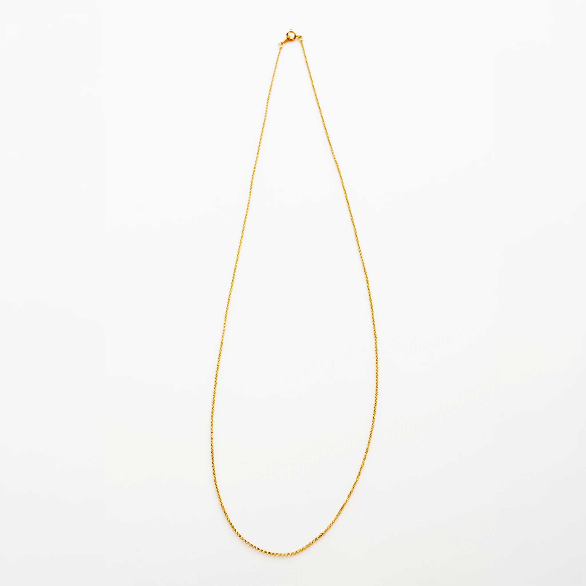 ロロチェーン ロングネックレス（60cm）PIECES